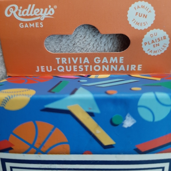 NWOT Unsealed Ridley's Game Sports Quiz Trivia Cards - Picture 2 of 5
